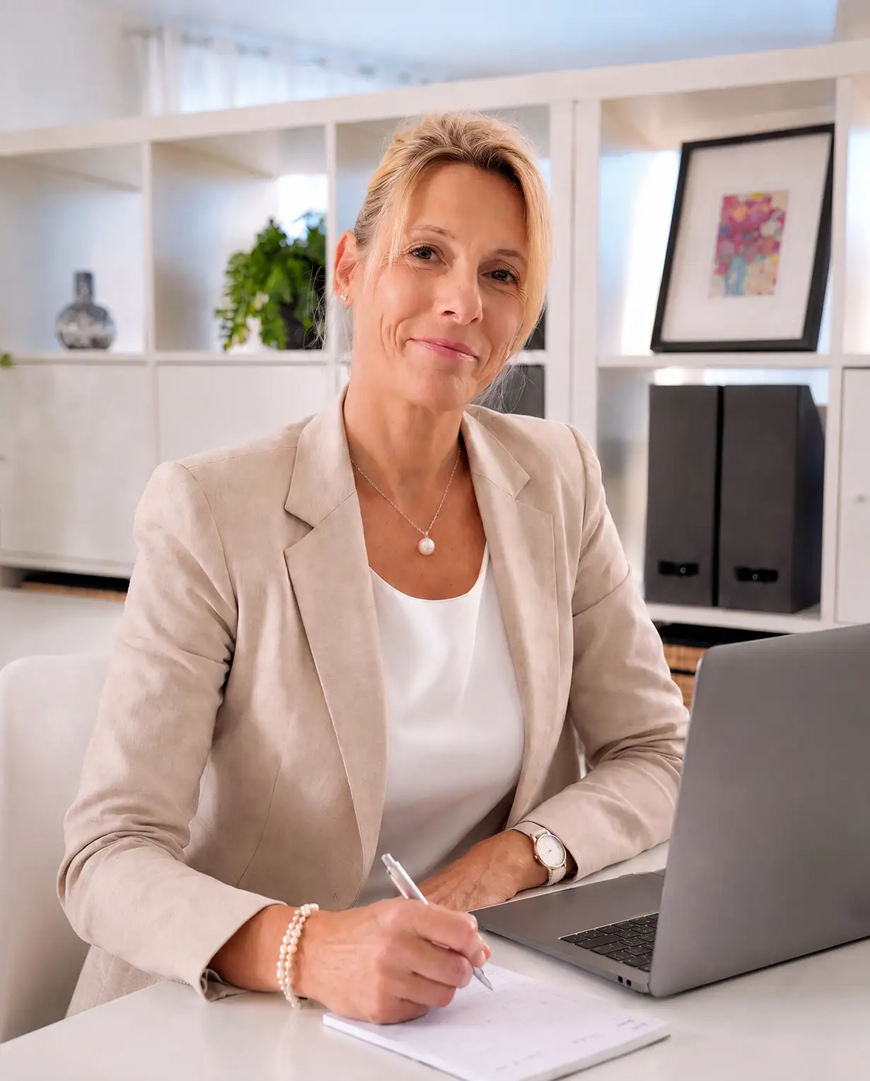 Bild von Nadine Haug, der Beratungsstellen Leiterin